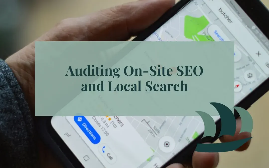 Auditing On-Site SEO and Local Search