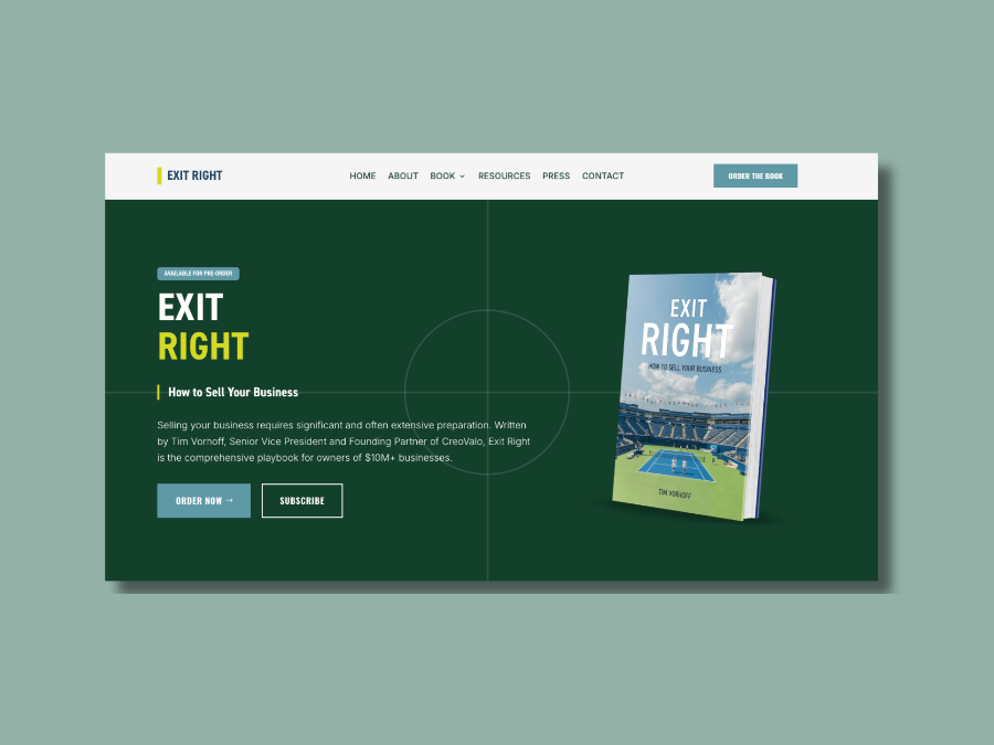 How to Exit Right by Tim Vorhoff