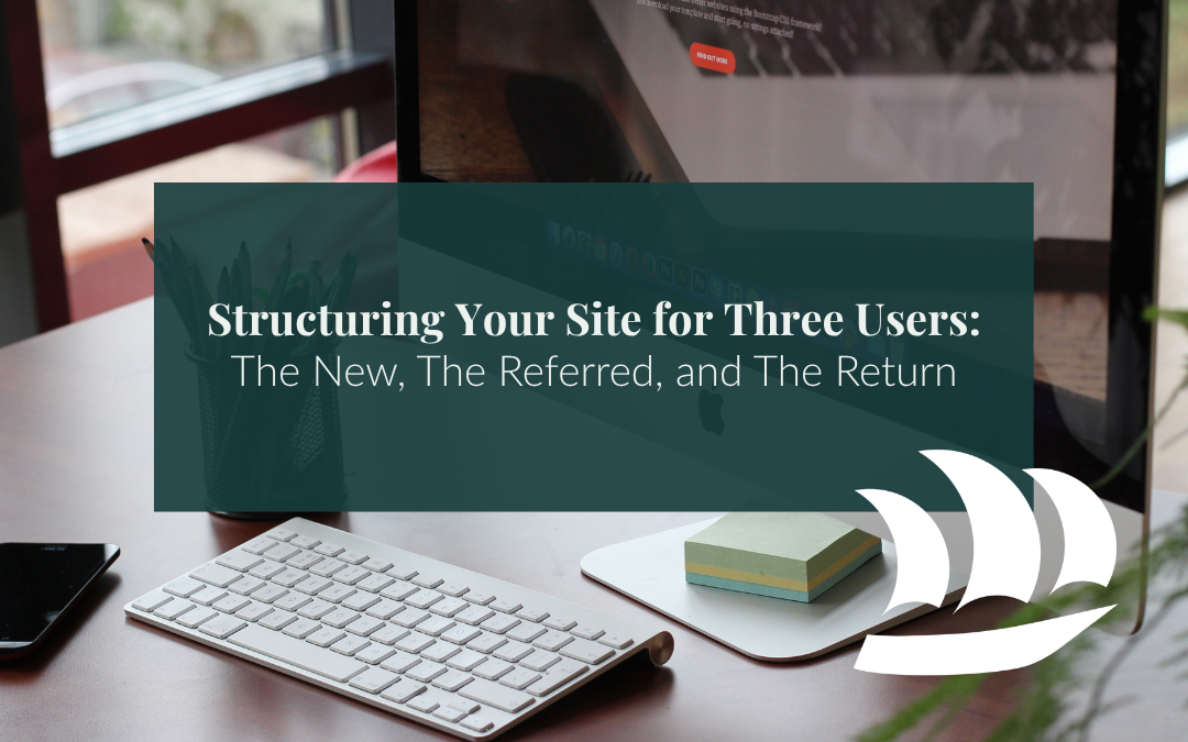 Structuring Your Site for Three Users: The New, The Referred, and The Return